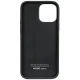 Audi Synthetic Leather Case for iPhone 13 Pro Max 6.7\", Black