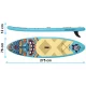 Soke Aquasurf Inflatable SUP Board 275x76x12 cm, Up to 85 kg