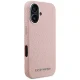 Karl Lagerfeld FW Stamped Karl MagSafe Case for iPhone 16, Pink