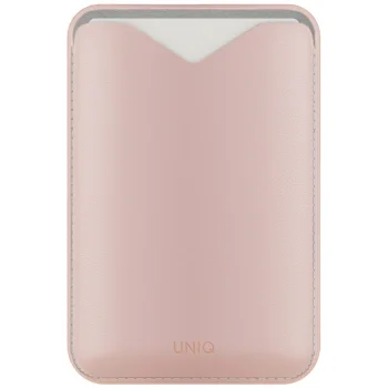 Uniq Lyden Evo Magnetic Phone Wallet and Stand, Pink
