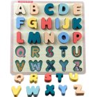 Educational Wooden Puzzle Alphabet Large Letters Zkb-2053