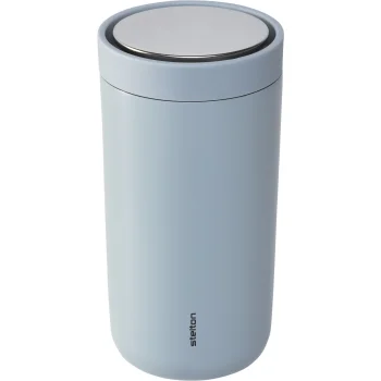 Stelton To Go Click Thermo Cup, 0.2 L, Soft Cloud Blue