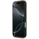 Guess Grained Roses & Big 4G Logo iPhone 17 Pro Case - Black