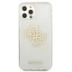 Guess iPhone 12 Pro Max Case Glitter 4G Big Logo, Transparent