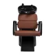 Gabbiano Porto Hairdressing Wash Unit, Black and Chocolate Brown