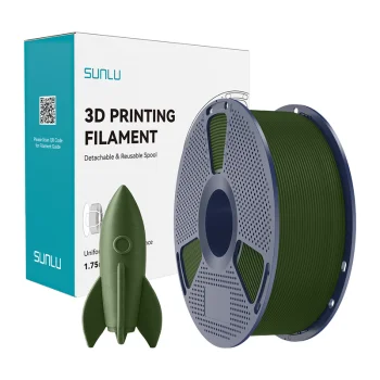 Sunlu High-Speed PLA 3D Printer Filament, Olive (PLA H-S OG)