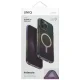 Uniq iPhone 16 Pro Max Case Iridescia Magclick Charging, Black