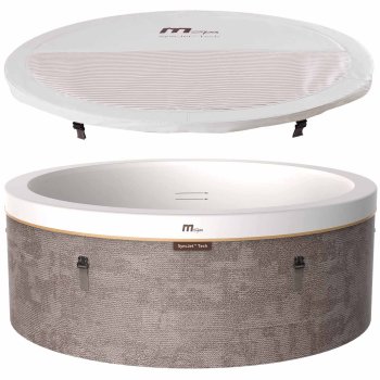 Mspa Cocoon Panel Hot Tub with Hydromassage for 6 Persons, WiFi