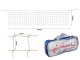 Pludmales volejbola tīkls ar somu 9.5m, Balts | Beach Volleyball Net