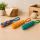 Braided Dog Rope Toy for Tugging and Fetching, 29 cm