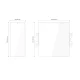 Tech-Protect 4in1 Protective Set: 2x Glass + 2x Film for Samsung Galaxy Z Fold 8 Ultra