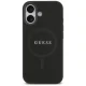 Guess Saffiano Classic Logo MagSafe Case for iPhone 17, Black