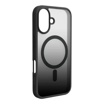 Puro Gradient MagSafe Silicone Case for iPhone 16, Black