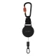 Tech-Protect ATH04 UrbanLoop Retractable Phone Lanyard - Black/Orange