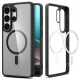 Spigen Ultra Hybrid Mag MagSafe Case for Samsung Galaxy S26 Ultra, Clear Black