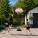 Movepro Freestanding Adjustable Basketball Hoop up to 210 cm