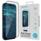 Roobix Full Cover Tempered Glass for iPhone 17 Pro Max, 0.3 mm, 2.5D, with Applicator, Black