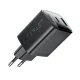 Acefast A106 GaN PD 45W USB-C USB-A Wall Charger, Black