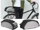 Large Bicycle Carrier Bag, 13L, Black/Grey