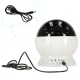 2-in-1 Star Projector Night Light USB, White