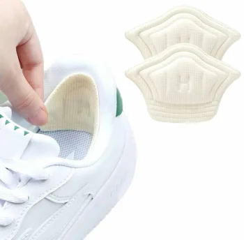 Self-Adhesive Shoe Heel Grips 5mm, White