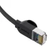 Baseus High Speed ​​flat Ethernet CAT6 RJ45 network cable 0.5m - black