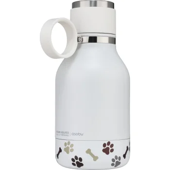 Asobu SDB1 Dog Bowl Bottle, 0.975 L, White