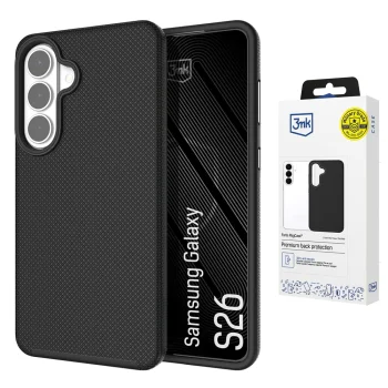 3mk Fortis MagCase for Samsung Galaxy S26, Black