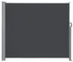 LUARO KX3218 Retractable Side Awning 160x300 cm, Dark Grey