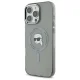 Karl Lagerfeld iPhone 16 Pro Max Case IML Metal Karl Head MagSafe, Black