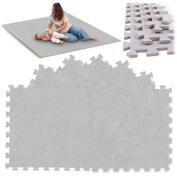 Puzzle Foam Mat 180 x 120 cm Massido 6pcs