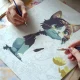 Massido Paint by Numbers 40x50 cm, Kitten