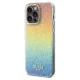 Guess iPhone 13 / 13 Pro Case IML Faceted Mirror Disco Iridescent, Multicolor