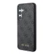 Samsung Galaxy A55 ( SM-A556B/DS ) Guess 4G Metal Gold Logo Case Cover, Black