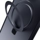 3Mk Protection Smoke Case Mag&Stand for iPhone 13 Pro Max, Black