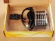 Headband Magnifier Glasses with 2 LED Lights and 5 Lenses, Black