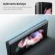 Samsung Galaxy Z Fold3 5G (SM-F926B/DS) Spigen Tempered Glass Fc & Hinge Film, Black