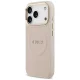 Guess HC Magsafe PU w/ Peony Hot Stamp Case for iPhone 17 Pro, Pink