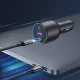 Ugreen EC705 car charger 130W 2x USB-C 1x USB-A - gray