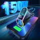 Joyroom JR-CL21 4-in-1 Fast Car Charger 150W, Black