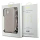 Guess iPhone 16 Case Crossbody Cord 4G Print, Pink