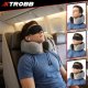 3D Memory Foam Travel Neck Pillow Set Xtrobb 26087, Black-Grey