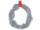 Christmas Tinsel Garland for Tree Decoration 2m, Silver