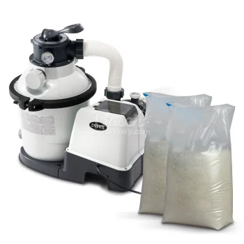Sand Filter Pump Intex 26652 12000 L/h + 50 kg Sand
