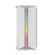 Darkflash DK151 PC Case with 3 RGB Fans, White