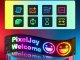 Flexible Programmable LED Panel for Car Window 16x96 App Controlled