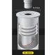 Silicone Magnetic Siphon 35-40mm, Grey