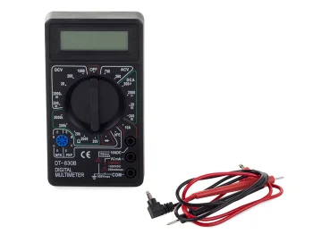 DT830B Digital Multimeter LCD AC/DC Ammeter Resistance