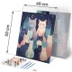 Massido Paint by Numbers 40x50 cm, Cats