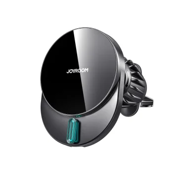 Joyroom JR-ZS409 Magnetic Car Holder with 15W Wireless Charger, Black